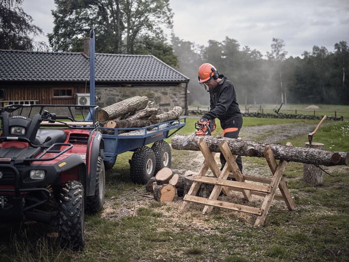 Husqvarna 340i Batteri Motorsav Solo