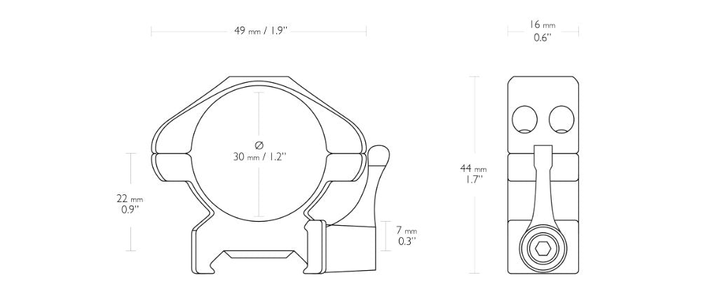 Precision Steel Ring Mounts
