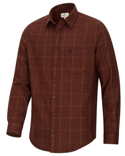 Harris Cotton/Wool Twill Check Shirt