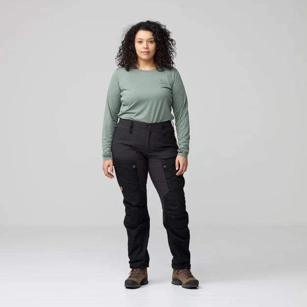 Keb Trousers Curved W - Black