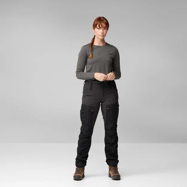 Keb Trousers Curved W - Black