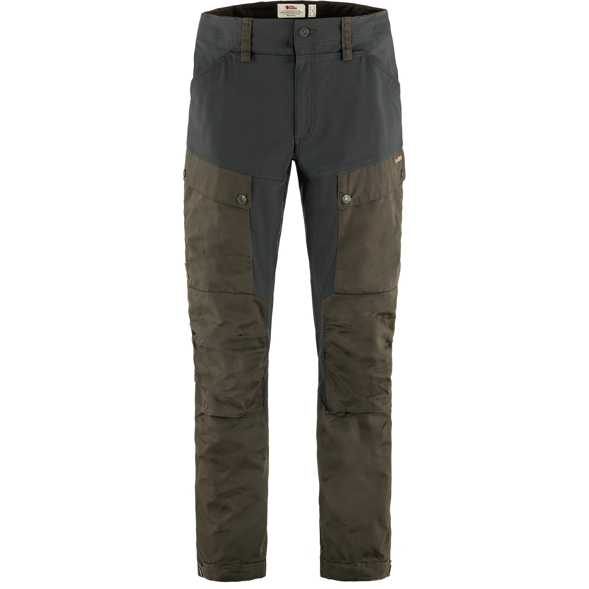 Keb Trousers M Dark Olive - Dark Grey