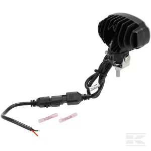 LED arbejdslygte, 20W, 3000 lumen, oval, hvid