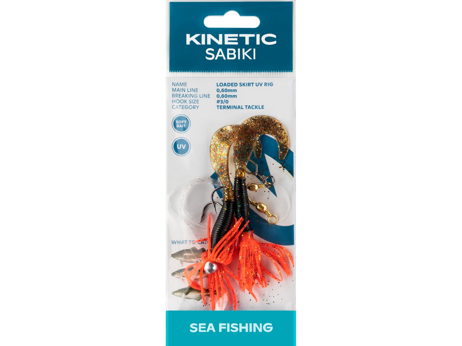 Kinetic Sabiki Loaded Skirt Rig