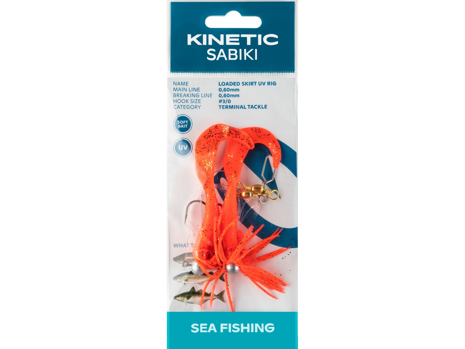 Kinetic Sabiki Loaded Skirt Rig