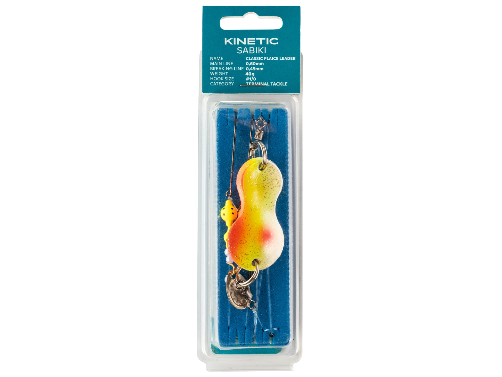 Kinetic Fladfiskeske 80g