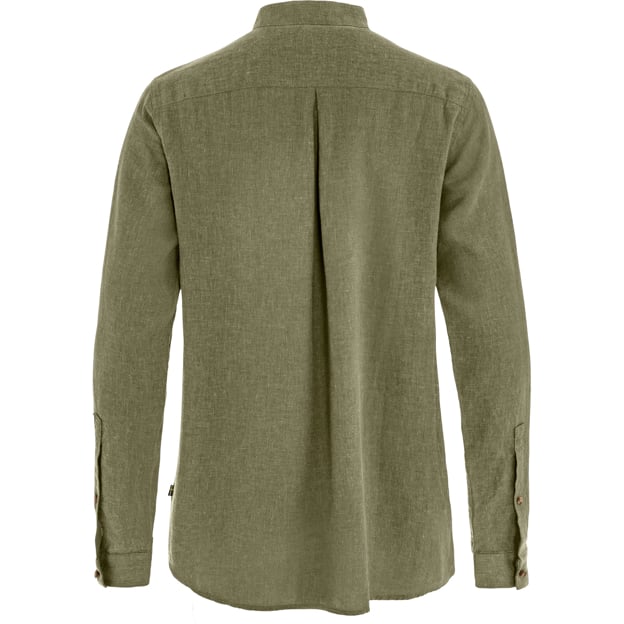 Övik Hemp Shirt LS W - Green