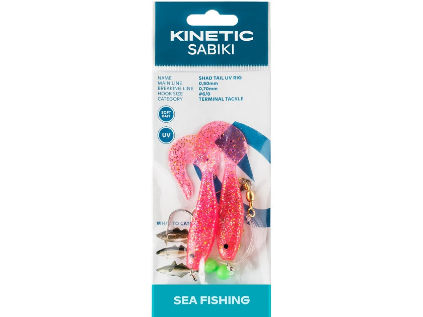 Kinetic Sabiki Shad Tail