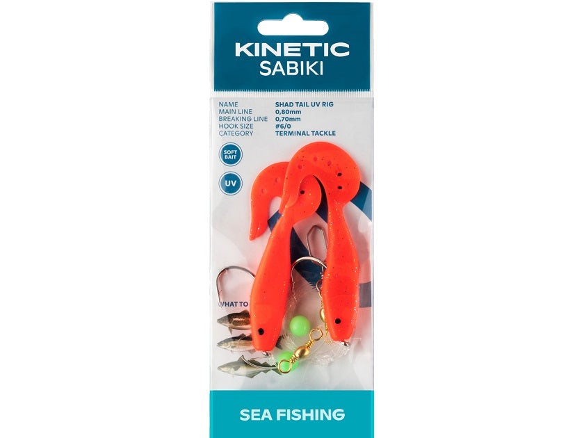 Kinetic Sabiki Shad Tail