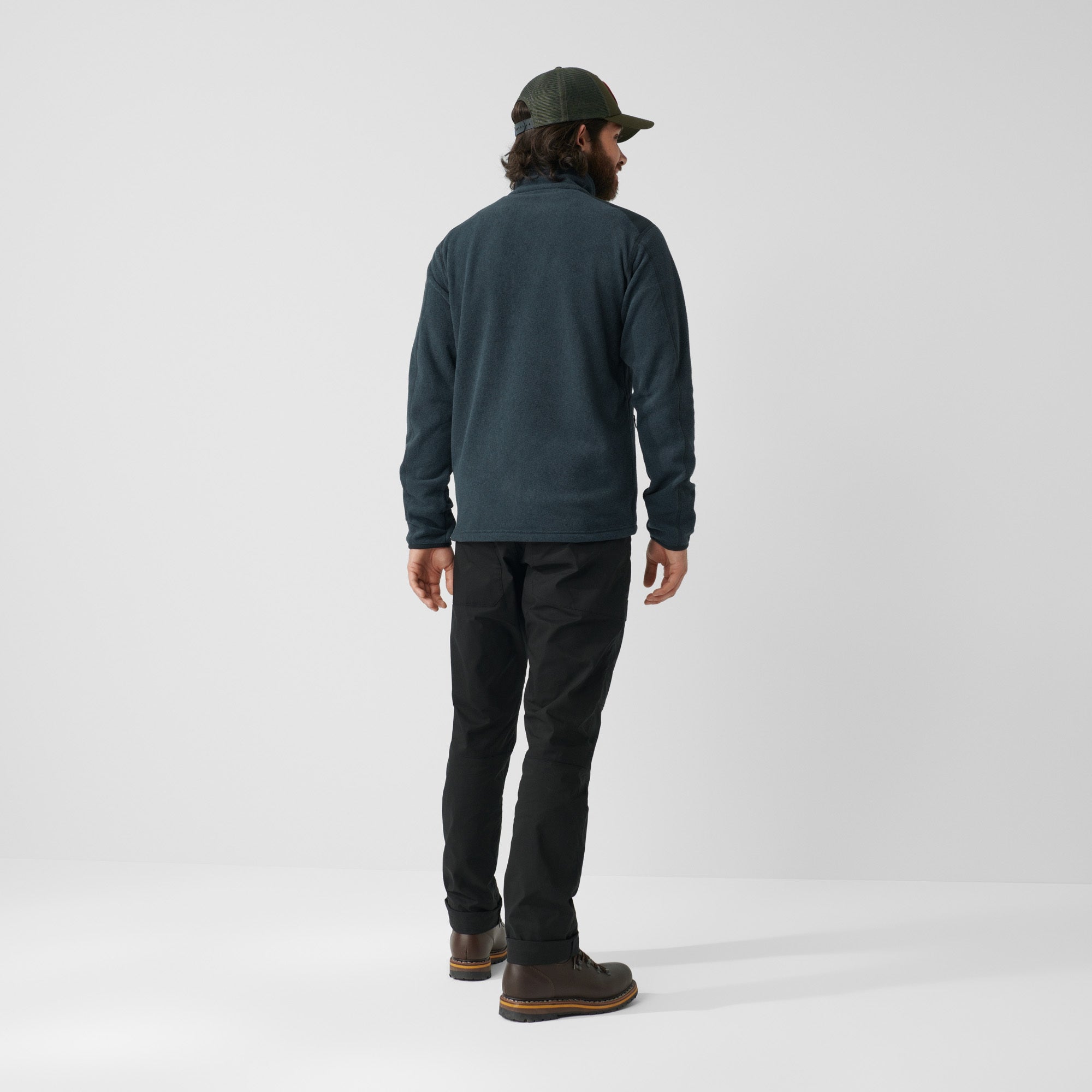 Sten Fleece M Dark Gray