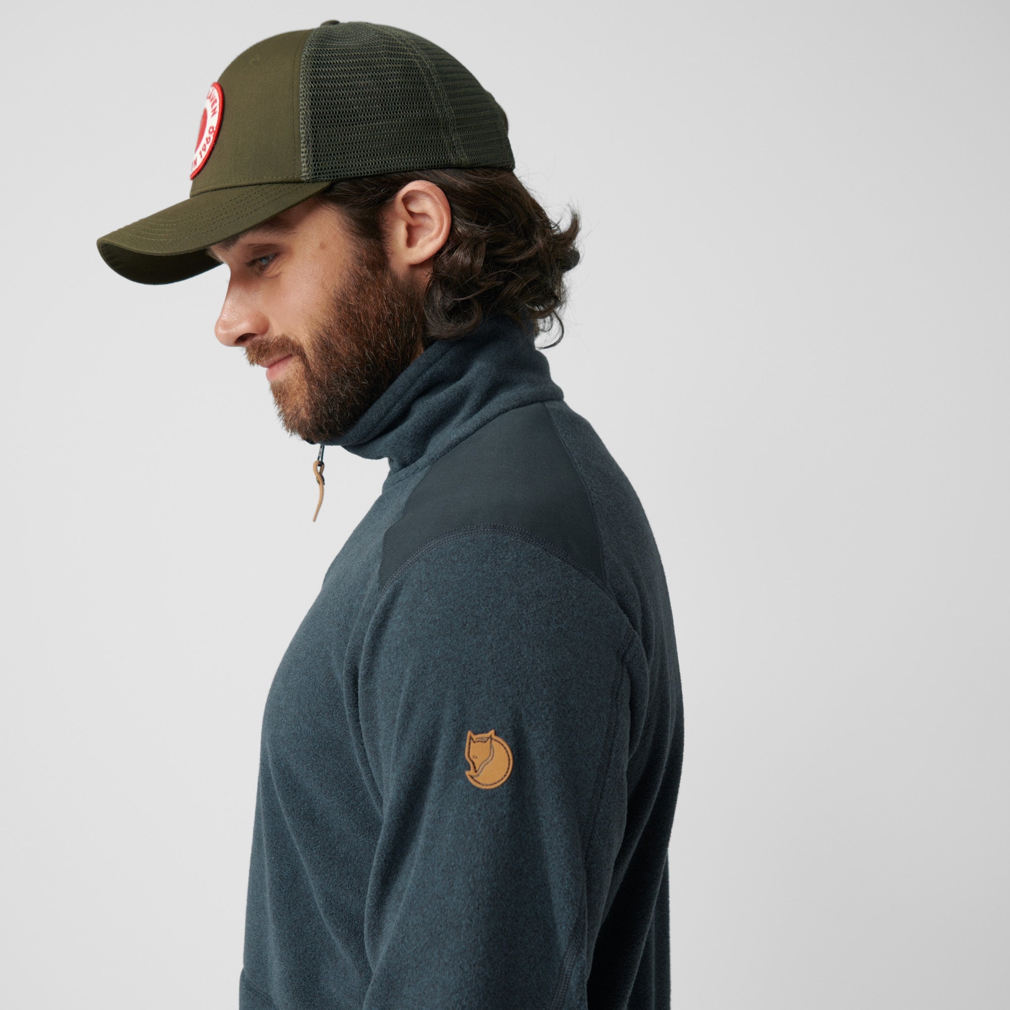 Sten Fleece M Dark Gray