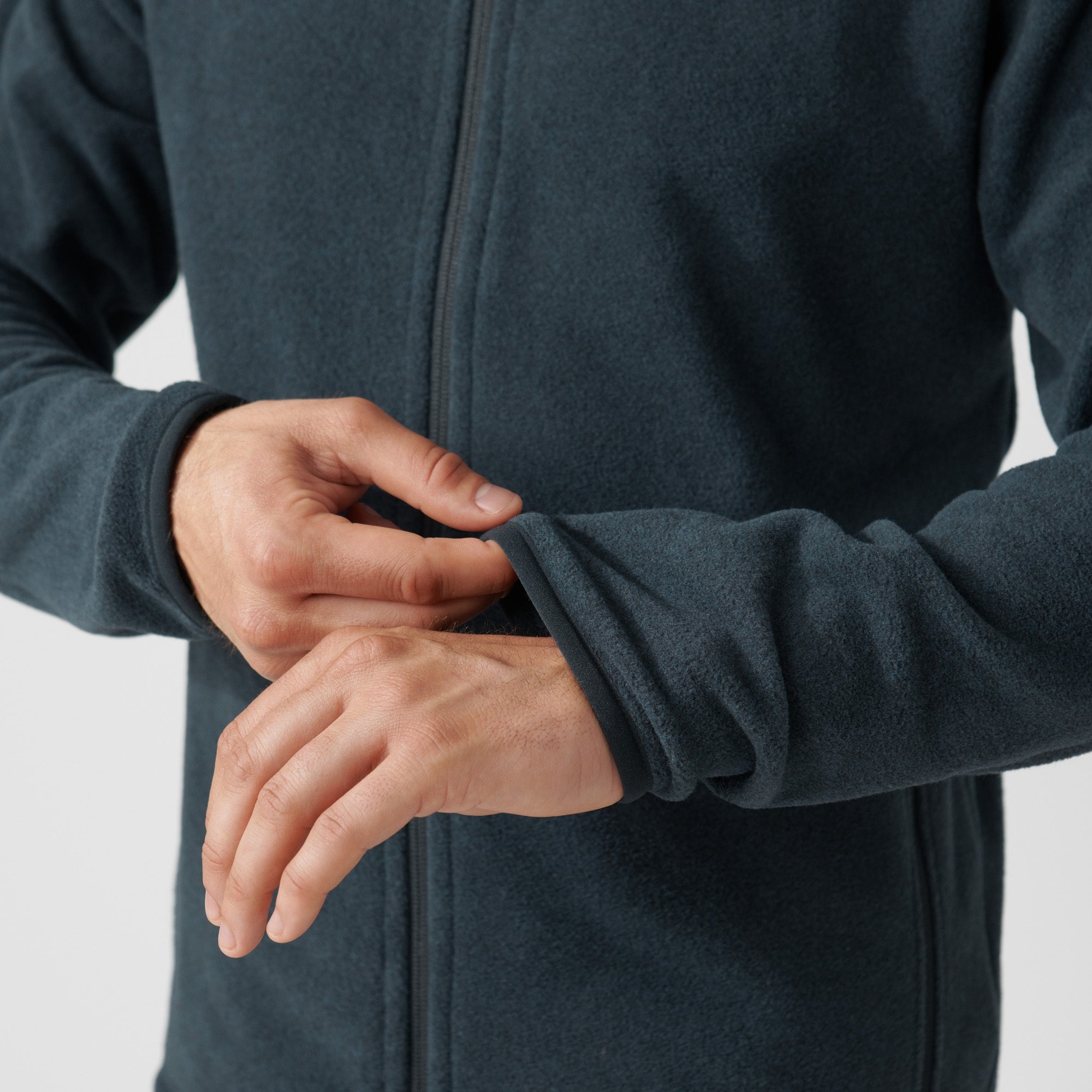 Sten Fleece M Dark Gray