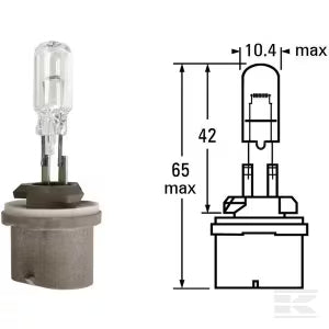 Halogenpære 12V 50W