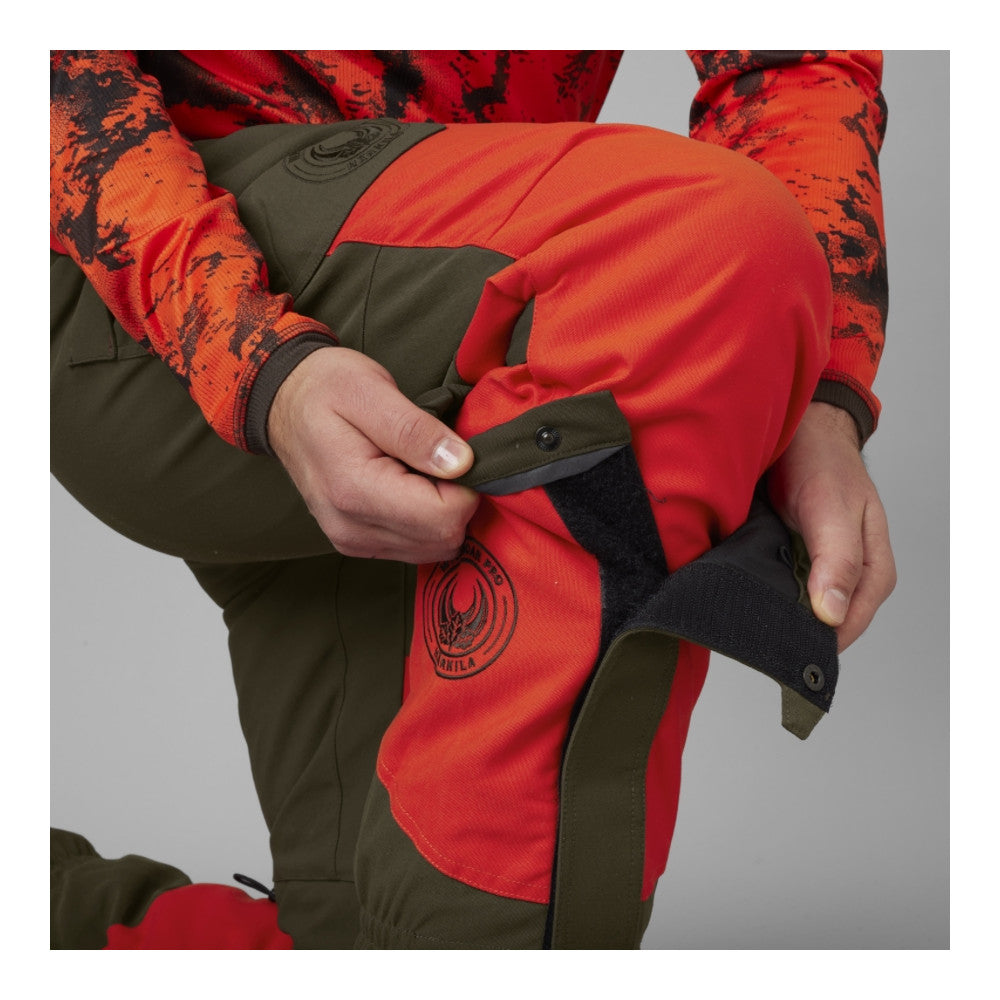 Wildboar Pro Gaiters Orange Blaze/Willow Green