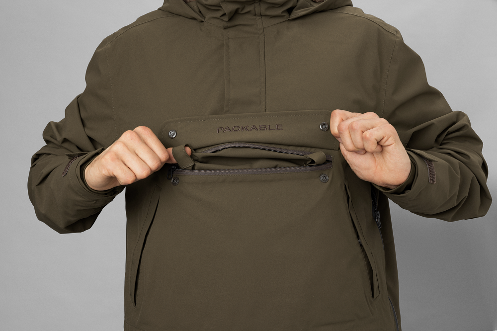 Härkila Orton tech HWS packable smock Willow green