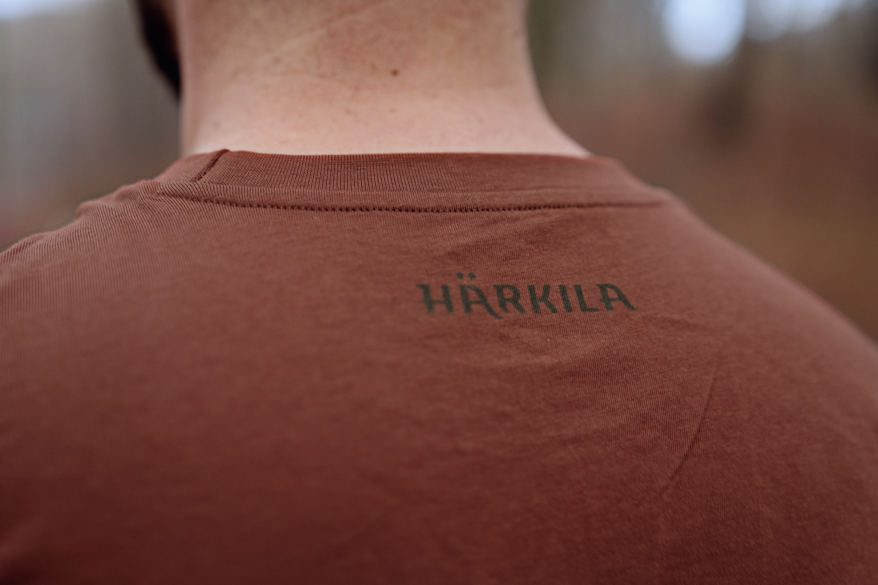 Härkila Nature S/S t-shirt Autumnorange