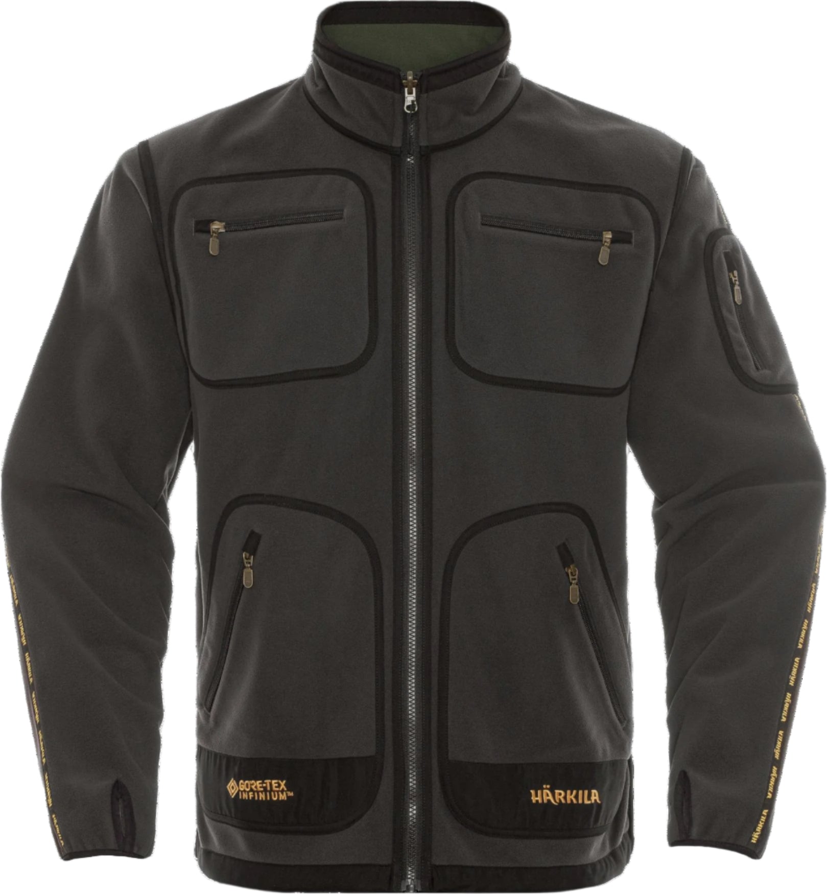 Härkila Kamko fleece grey/green
