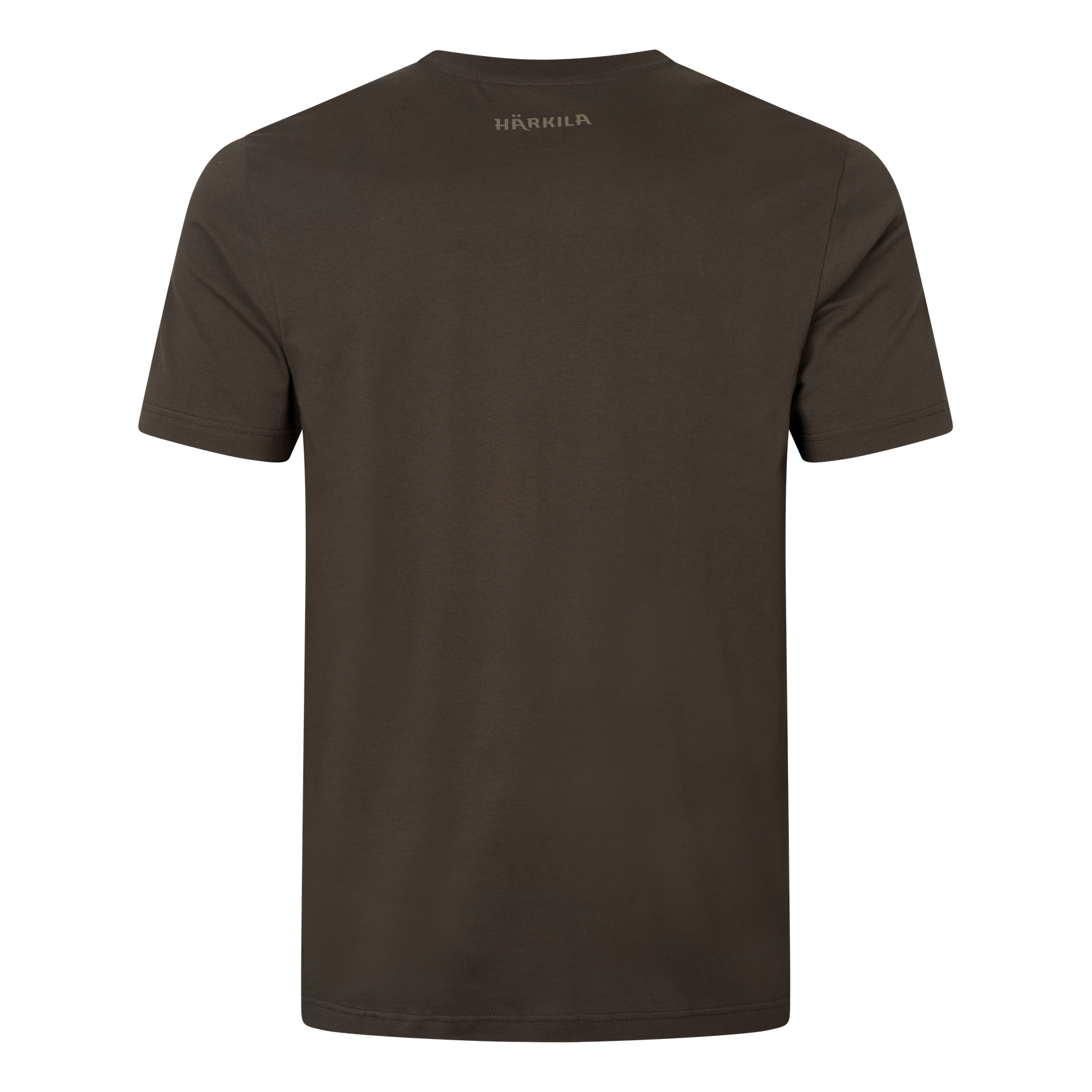 Härkila logo brand S/S t-shirt Shadowbrown/Tarmac