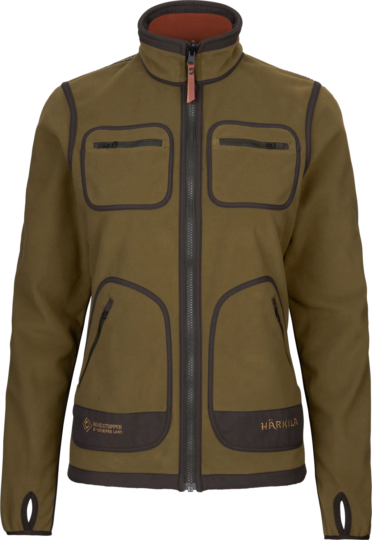 Kamko Fleece Kvinder Dark olive/Arabianspice