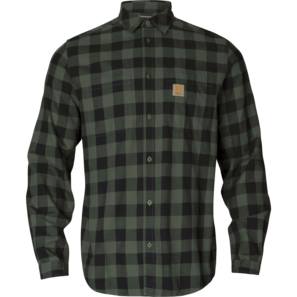 Härkila Scandinavian Skjorte green check