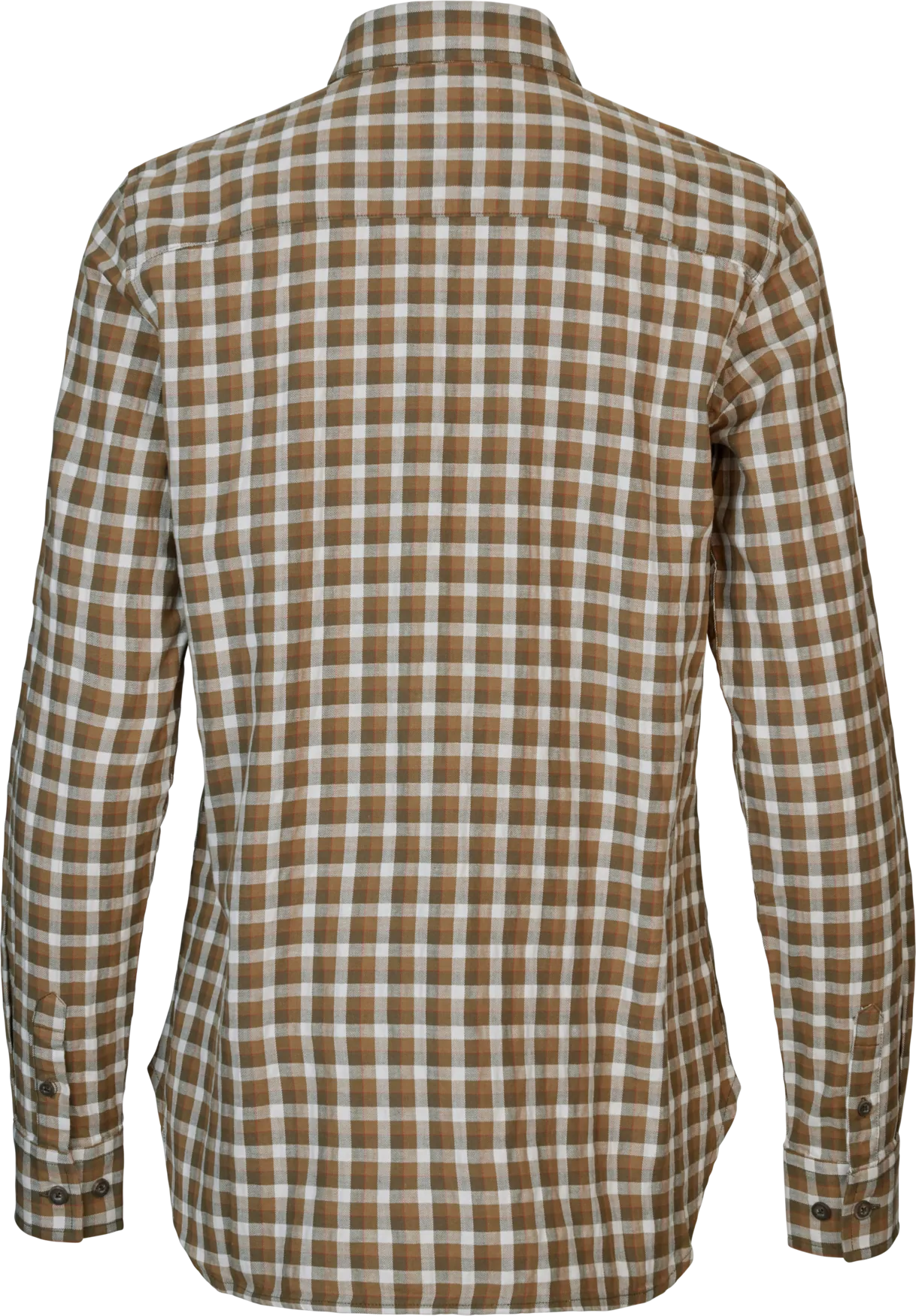 Härkila Fjell skjorte til kvinder dark olive check
