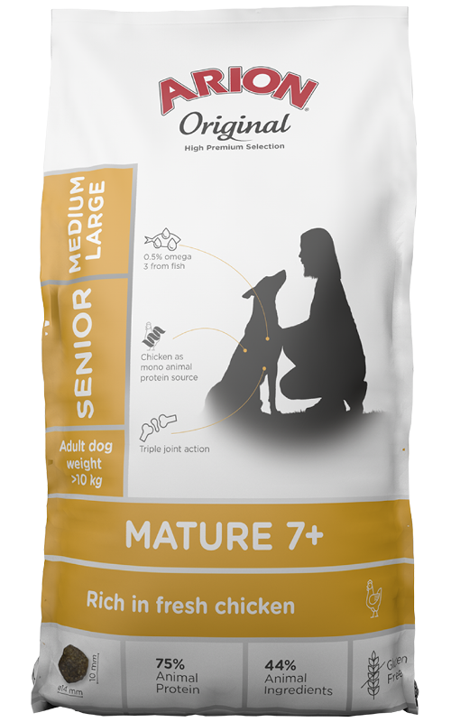 ARION ORIGINAL MATURE 7+ MEDIUM/LARGE 12 KG