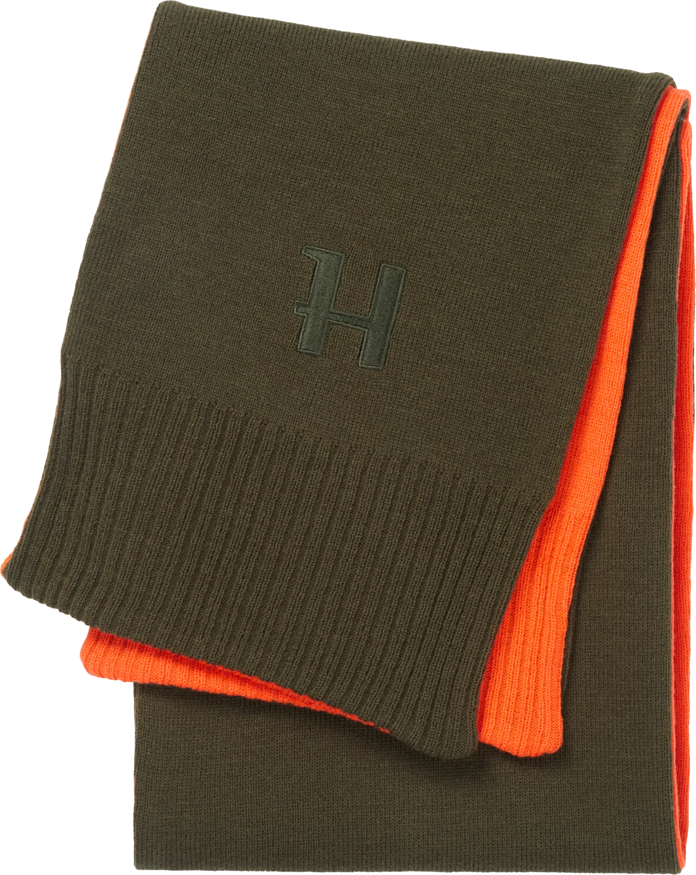 Härkila Reversible Tørklæde Willow green/Orange