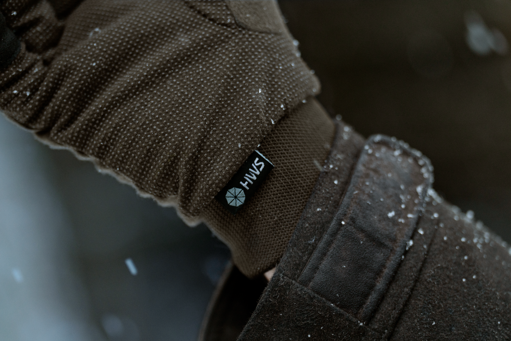 Garor HWS-handsker med foldbar finger Hunting green