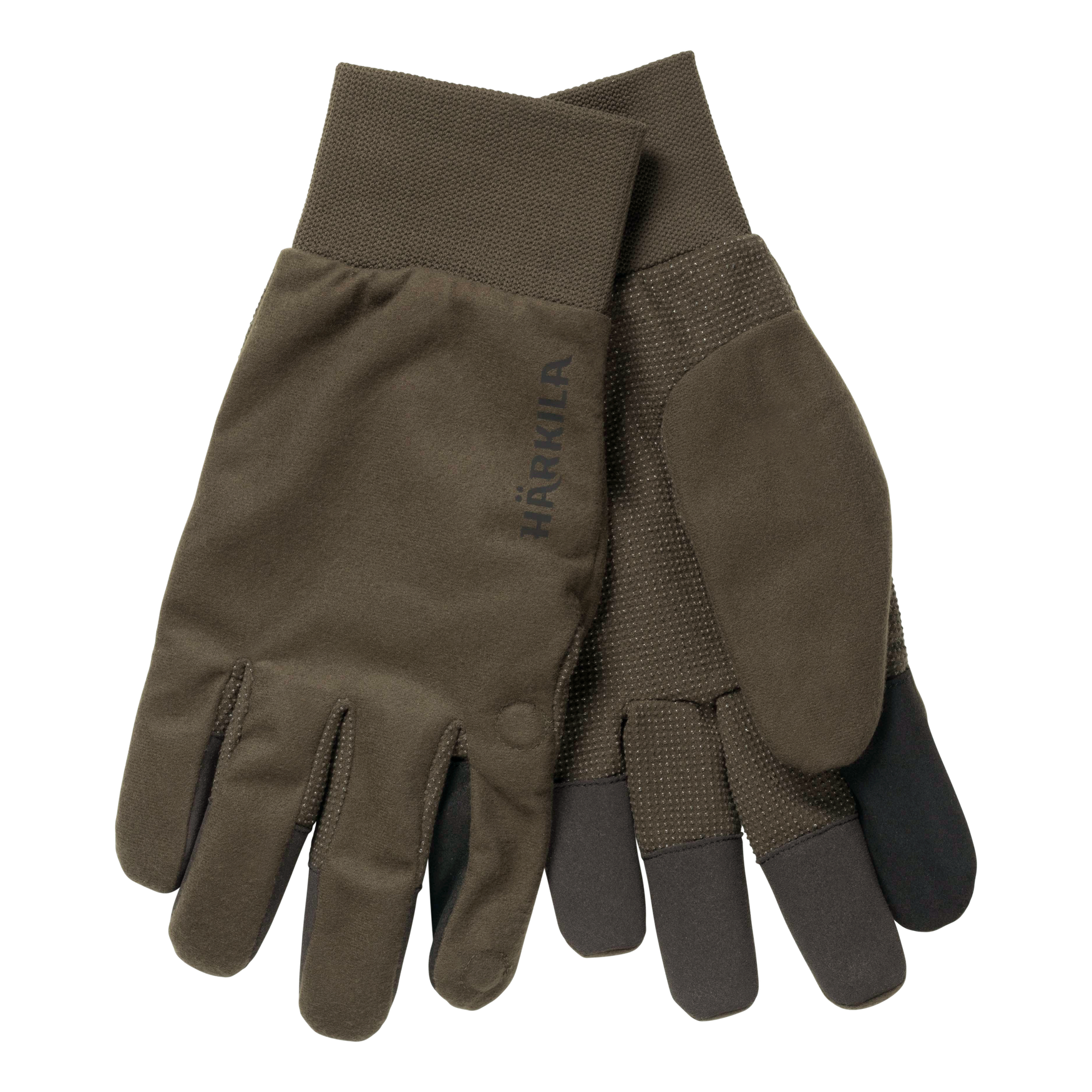 Garor HWS-handsker med foldbar finger Hunting green