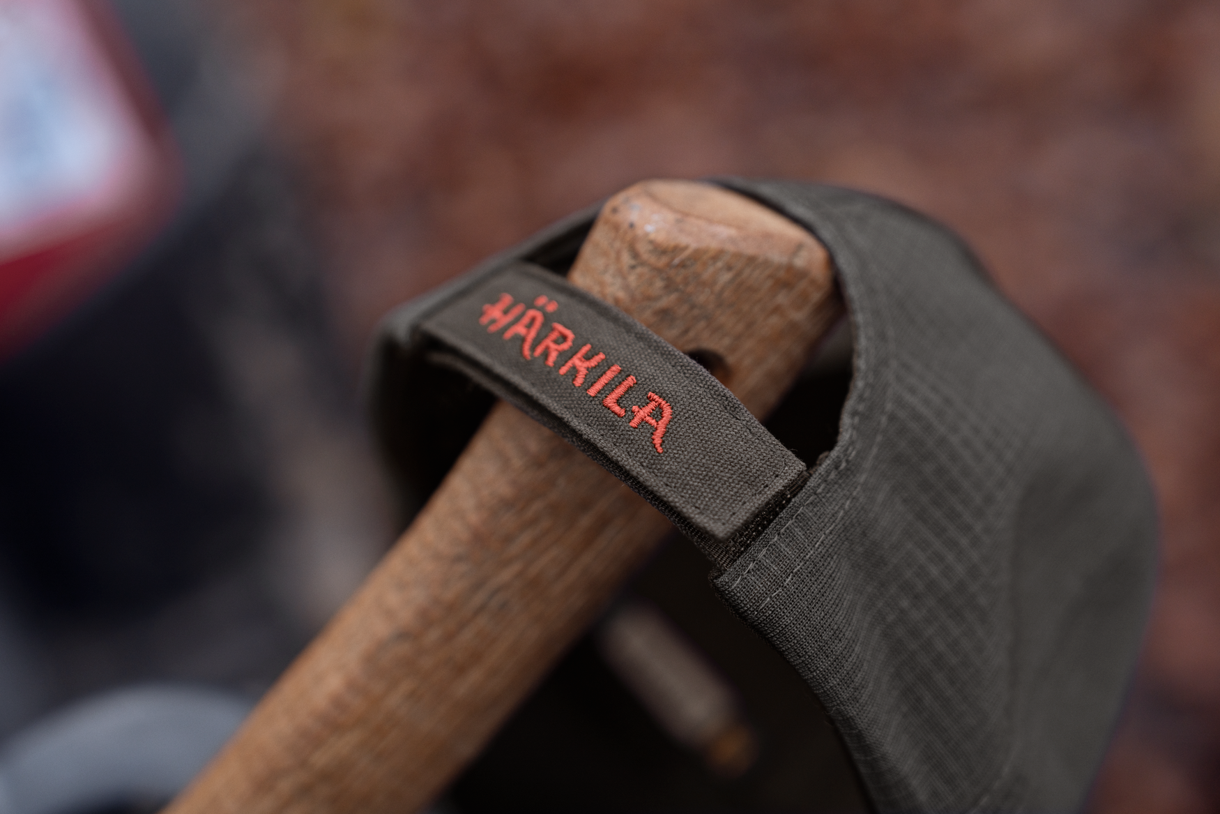 Härkila logo kasket Shadow brown