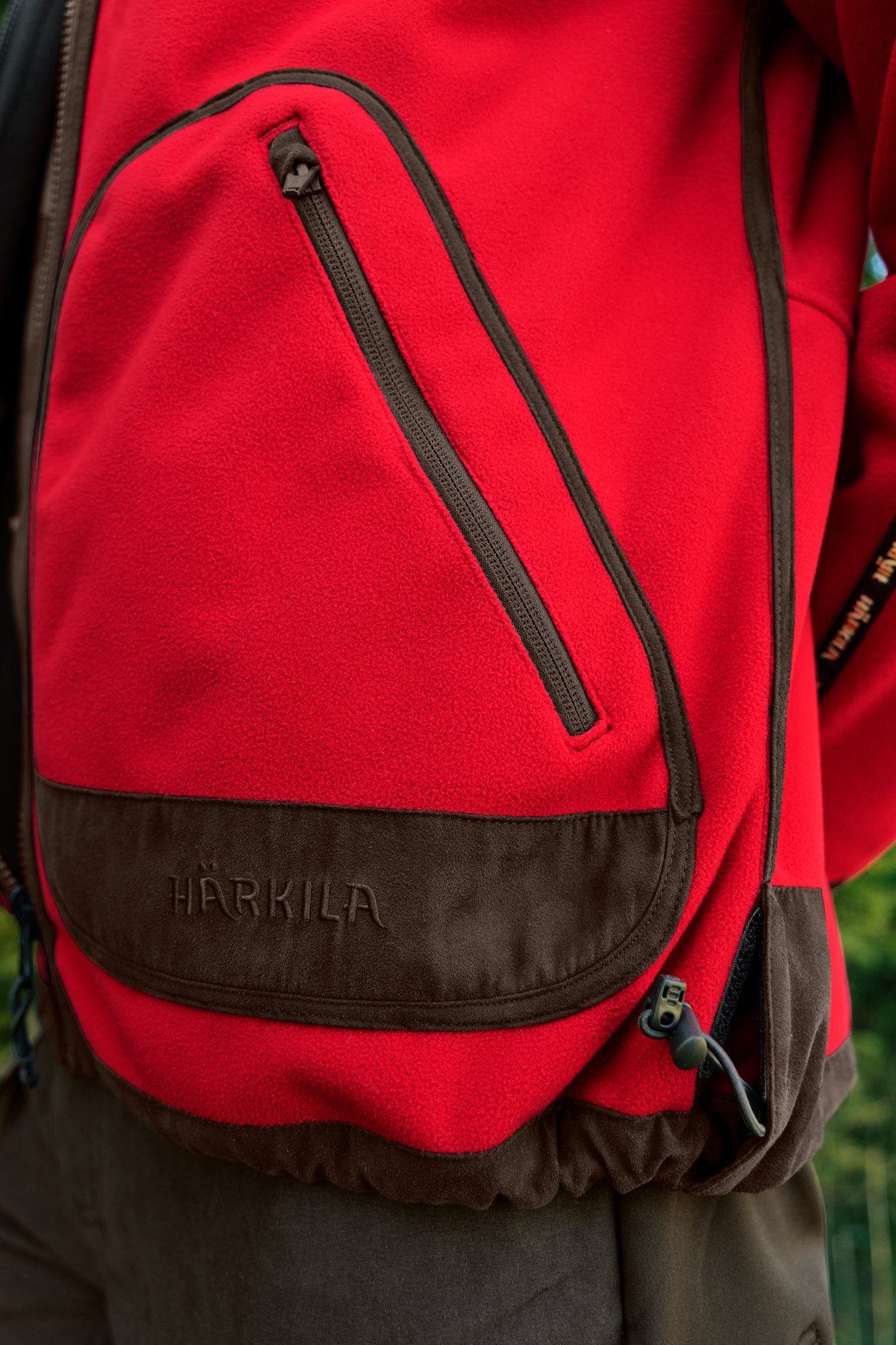 Kamko Regal rev. fleece Red/Brown