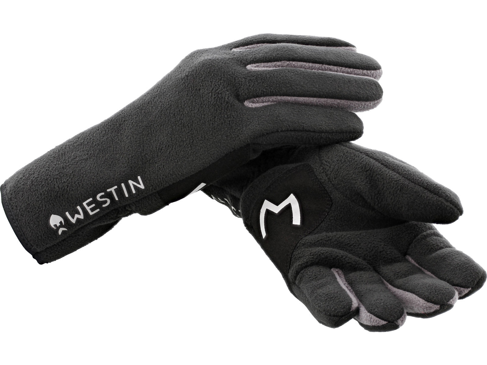 Westin Full Fleece Handske - Carbon Black