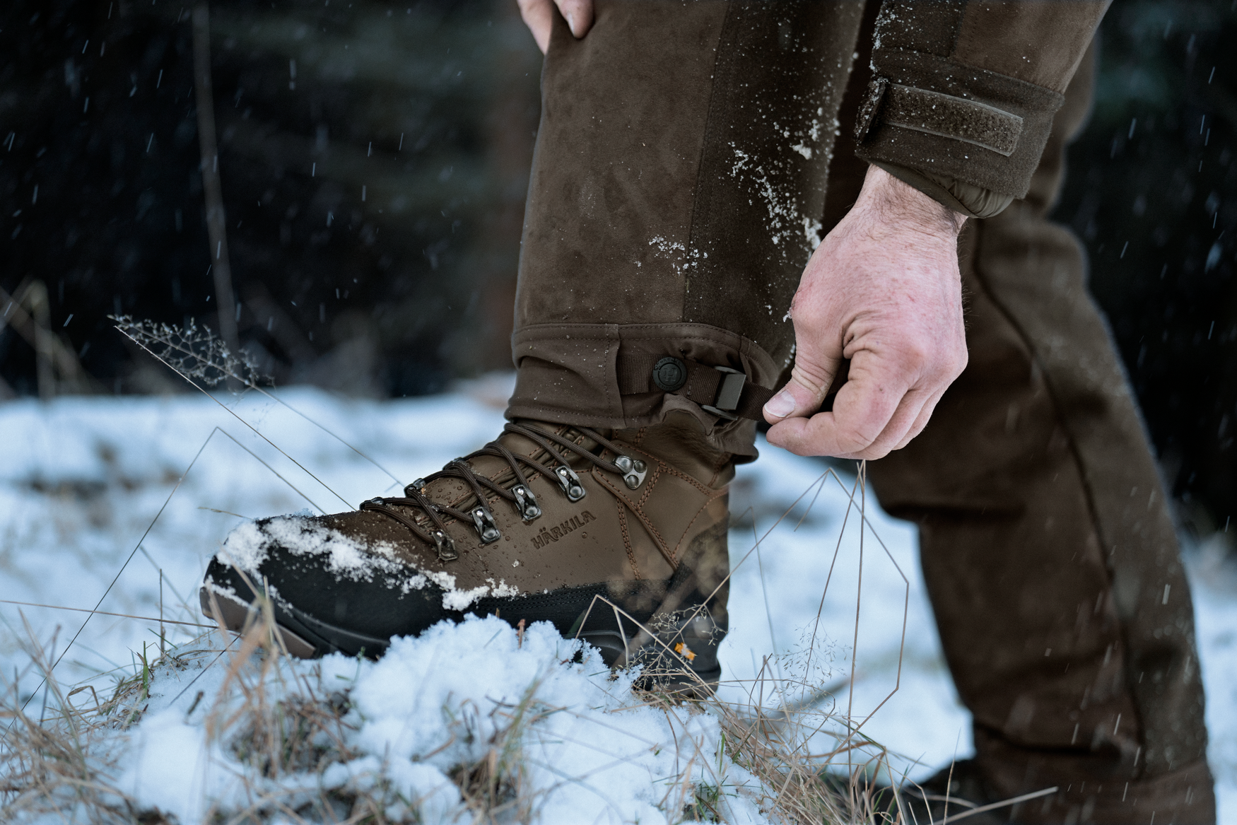 Kodiak CleverWool HSP Insulated bukser Dark hunting green/Shadow brown