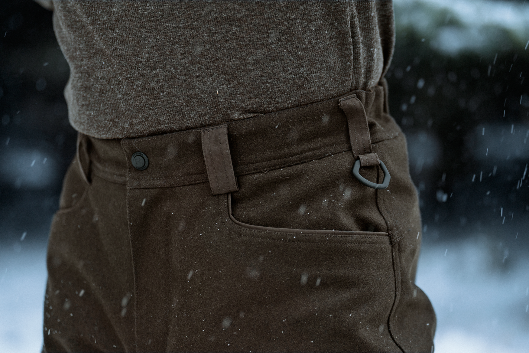 Kodiak CleverWool HSP Insulated bukser Dark hunting green/Shadow brown