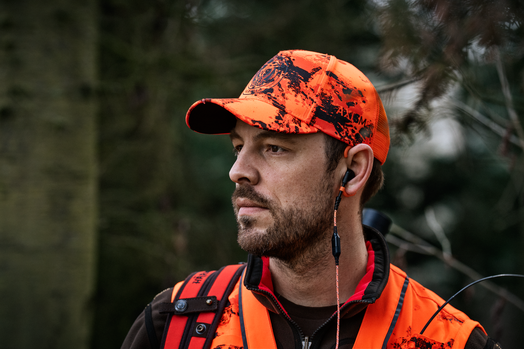 Wildboar Pro Blaze camo lys kasket AXISMSP®CE orange/Shadow brown