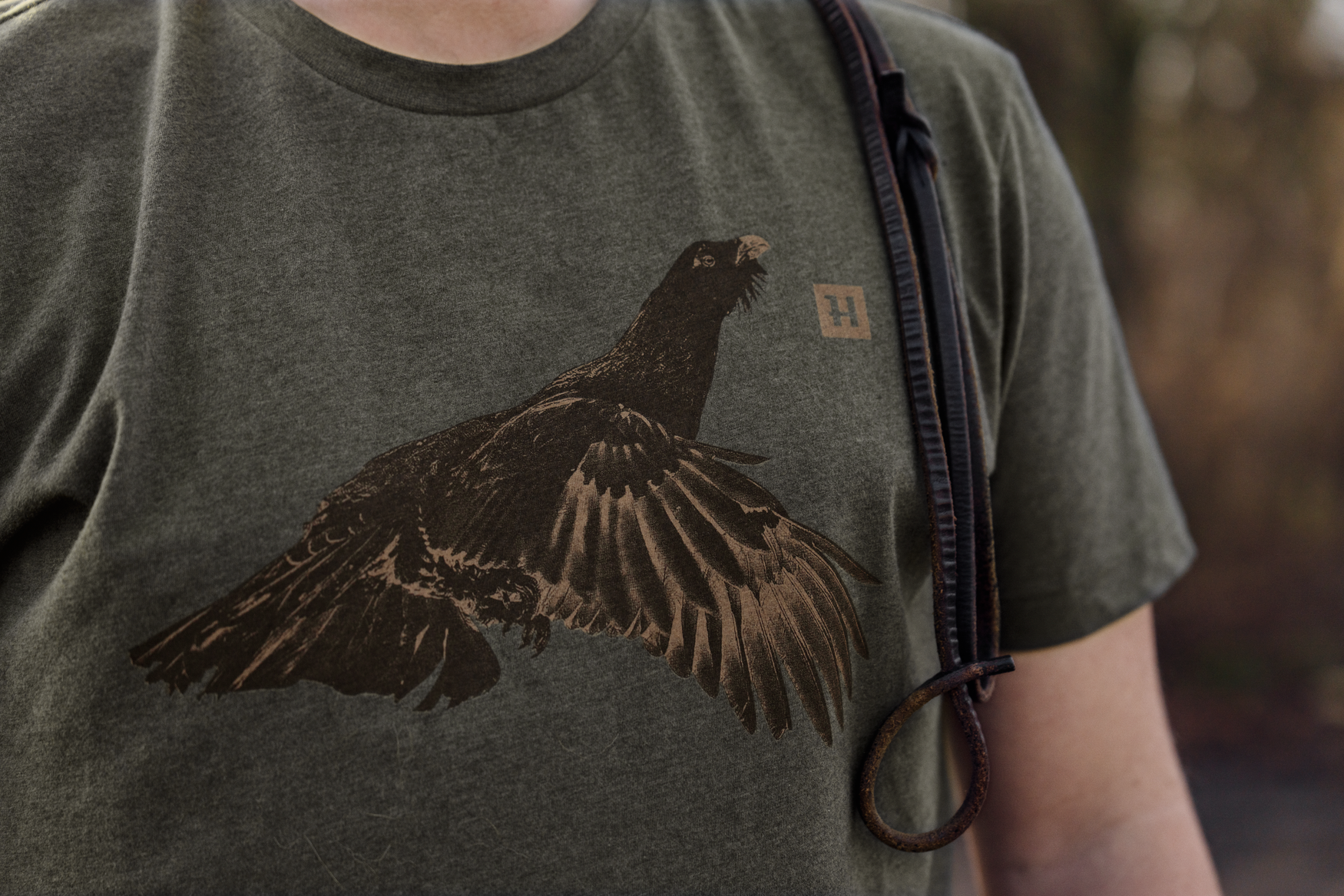 Härkila Topp S/S t-shirt Forest nightgrouse