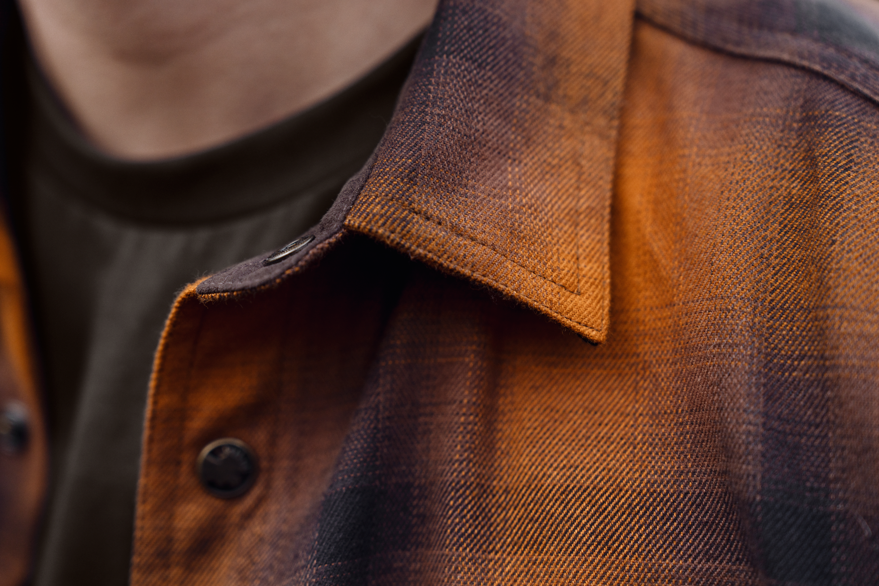Folke L/S-skjorte Maple check