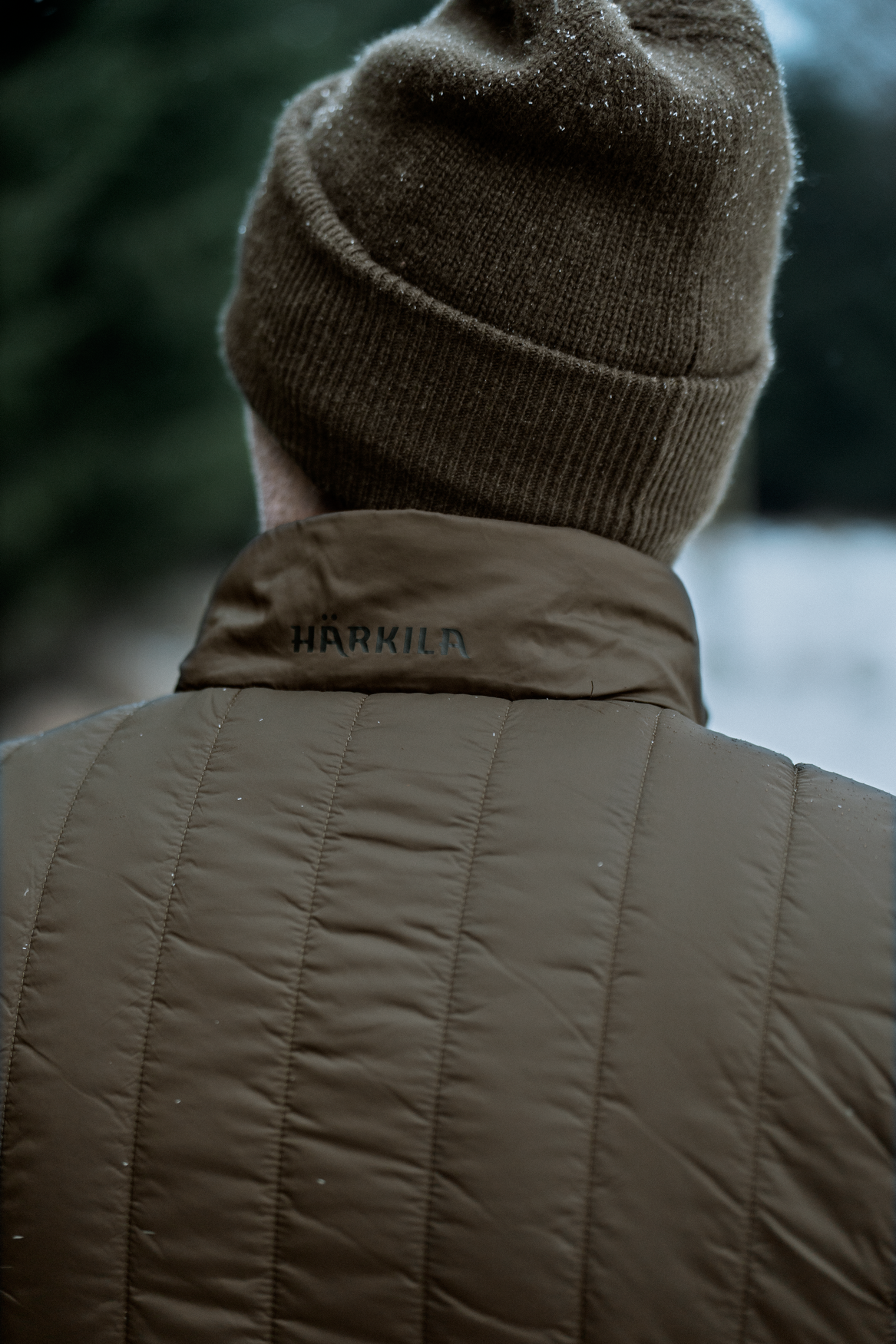 Härkila Heat Insulated vest Willowgreen/Shadow brown