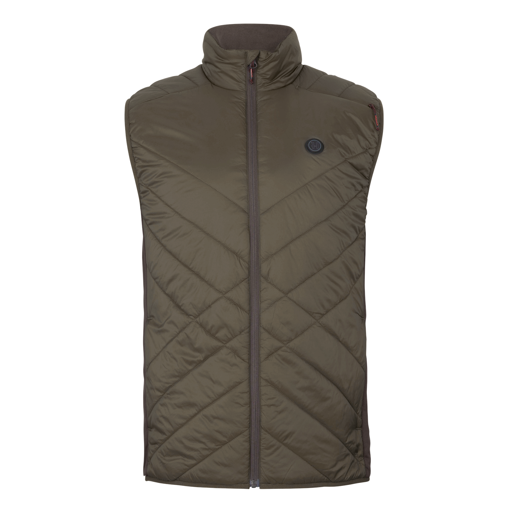 Härkila Heat Insulated vest Willowgreen/Shadow brown