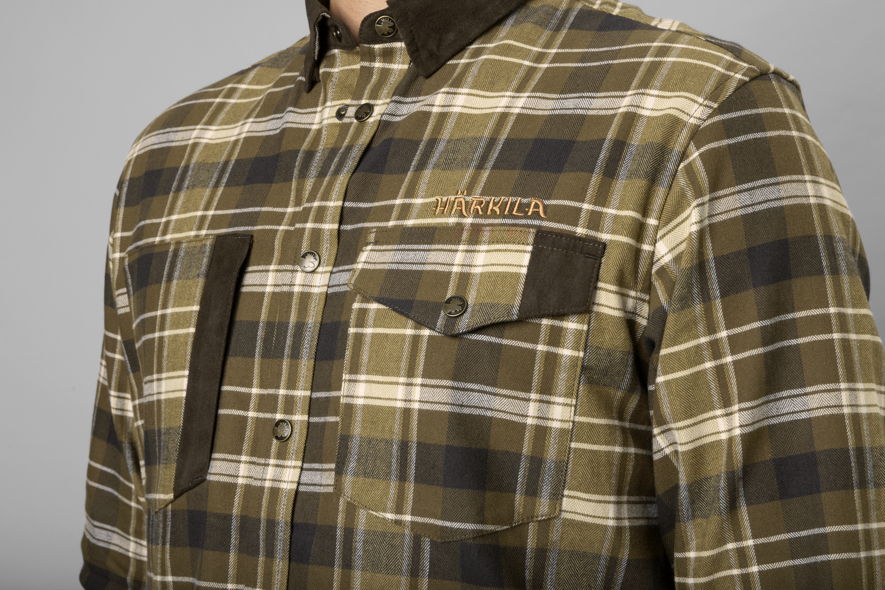 Härkila Aivak L/S skjorte antique bronze