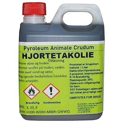 Hjortetakolie 1 ltr.