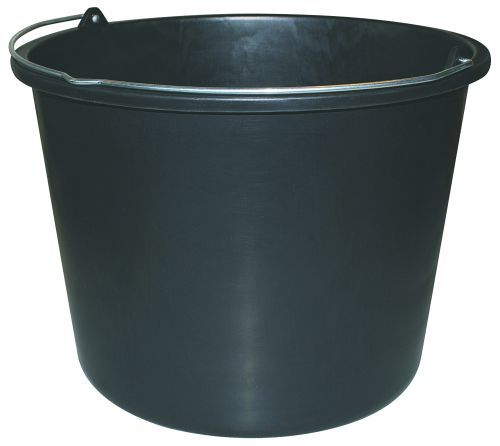 Ryom Spand sort plast 20 ltr.