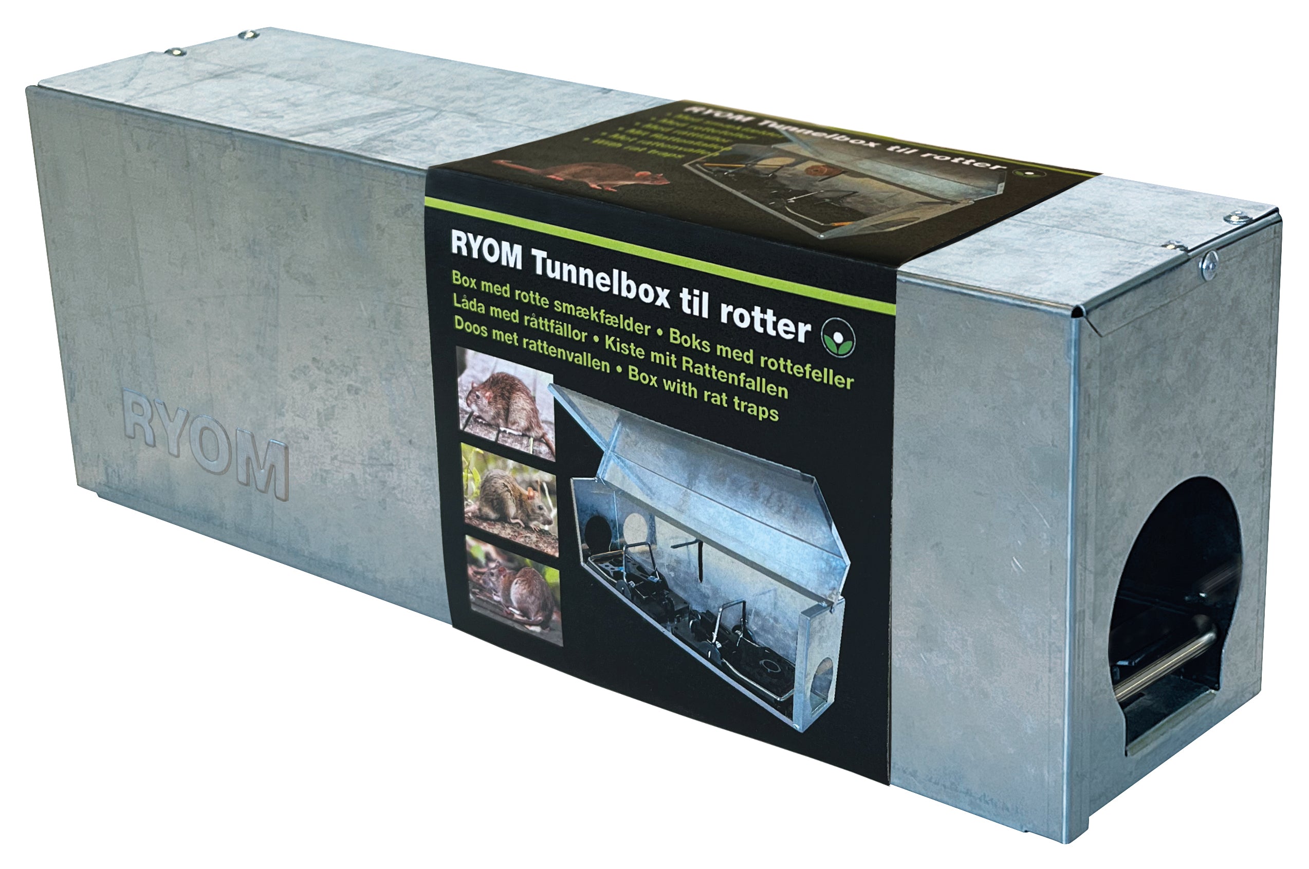 Ryom Tunnelbox Rottefælde m/2 smækfælder