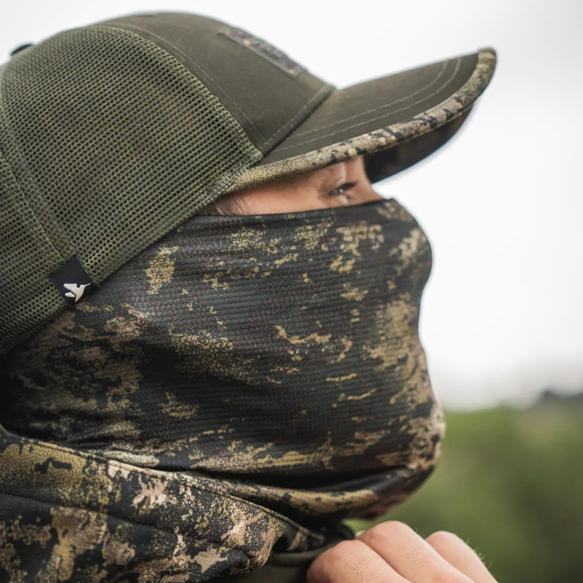 Seeland Aero camo overtrækssæt invis mpc green