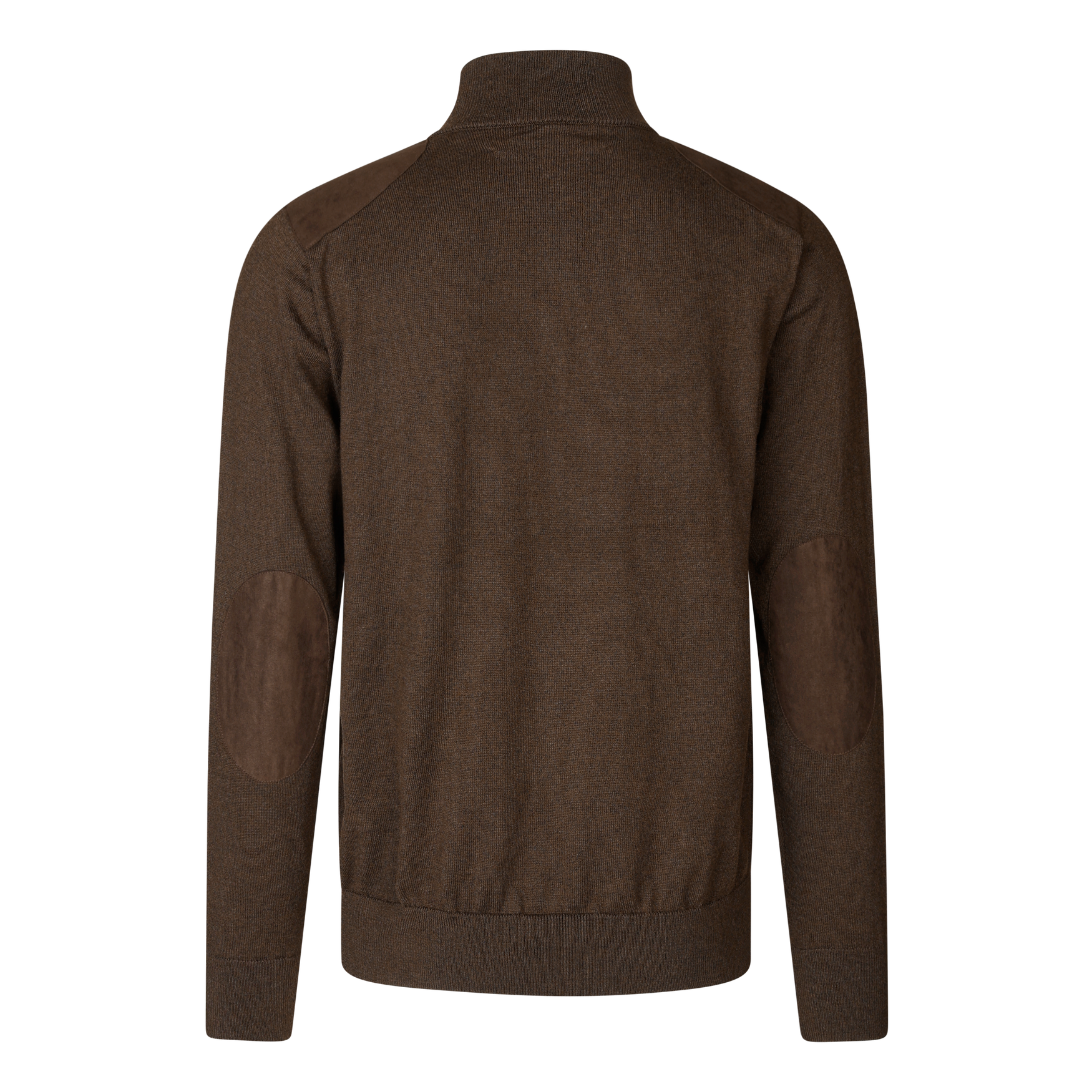 Pinetræ Halv Lynlås Sweater DarkBrown
