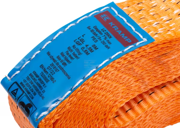 Surring med krog 50 mm x 4.5 m