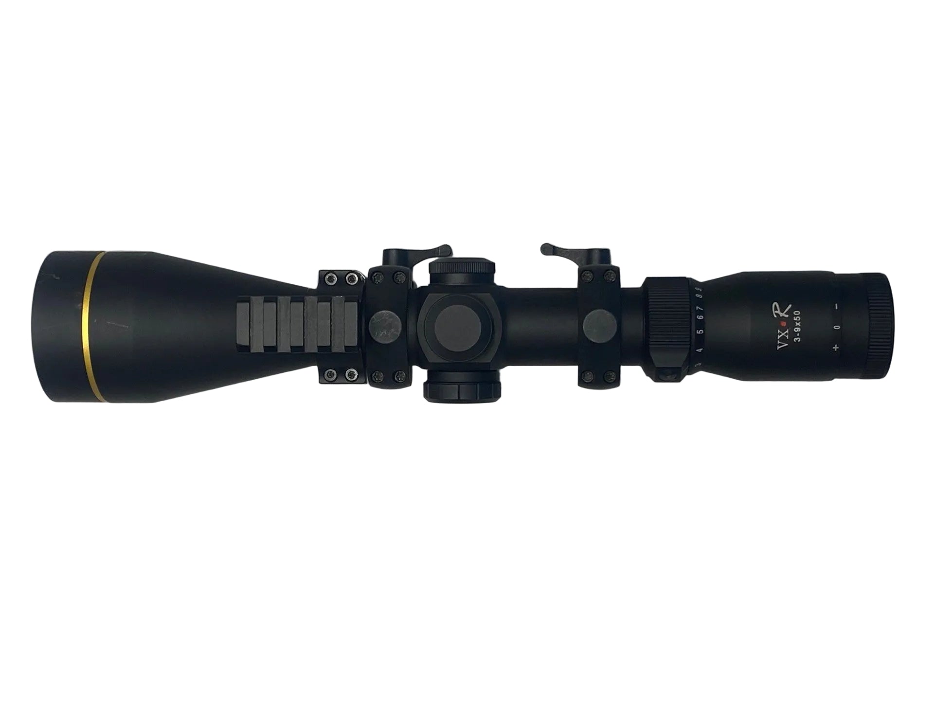 Brugt Leupold VX-R 3-9x50 med lys og QR stålmontage