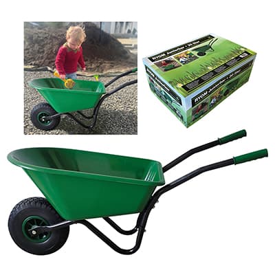 Ryom Junior Trillebør Plastkasse Punkterfri Hjul