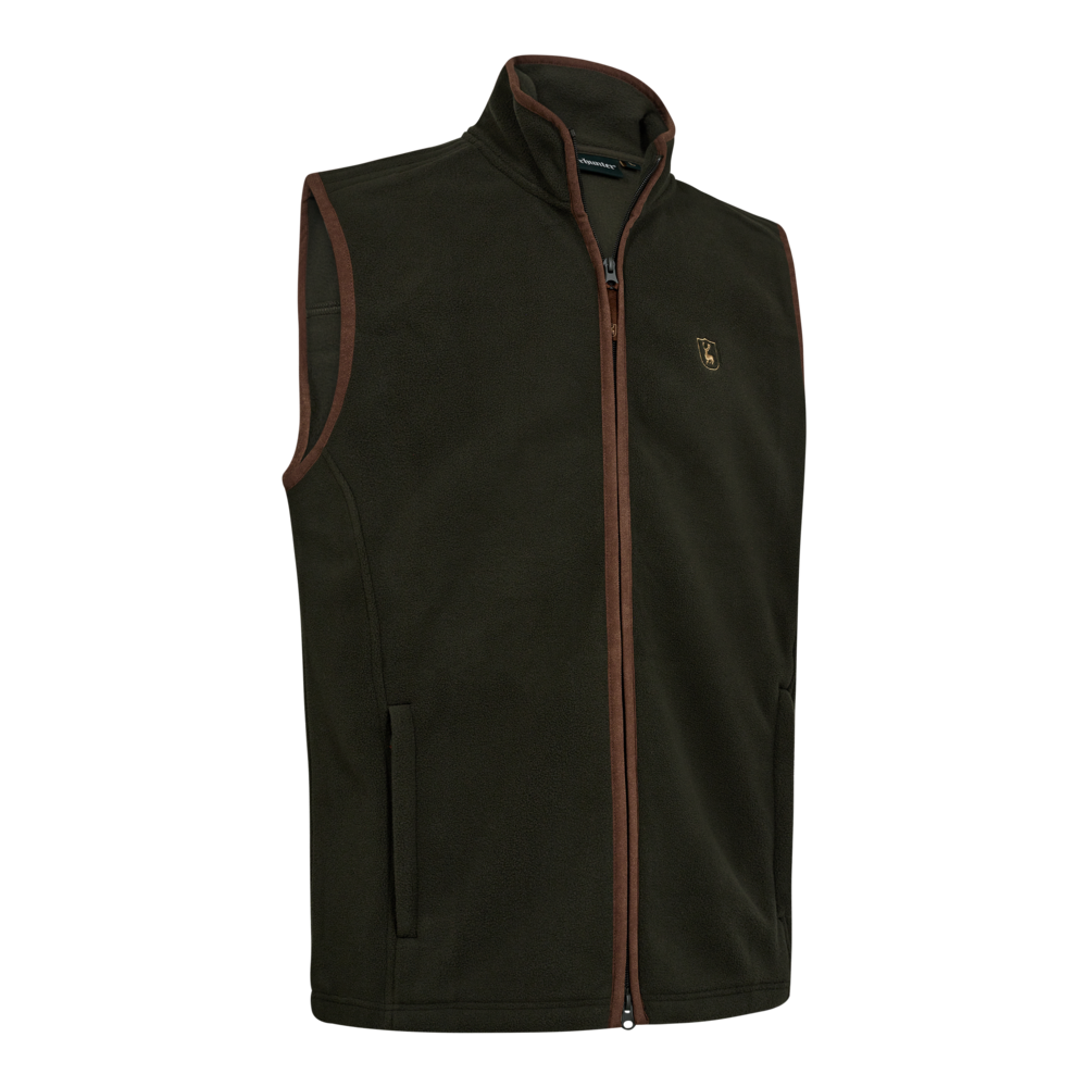 Deerhunter Cumbria Fleece vest - Forest Ember
