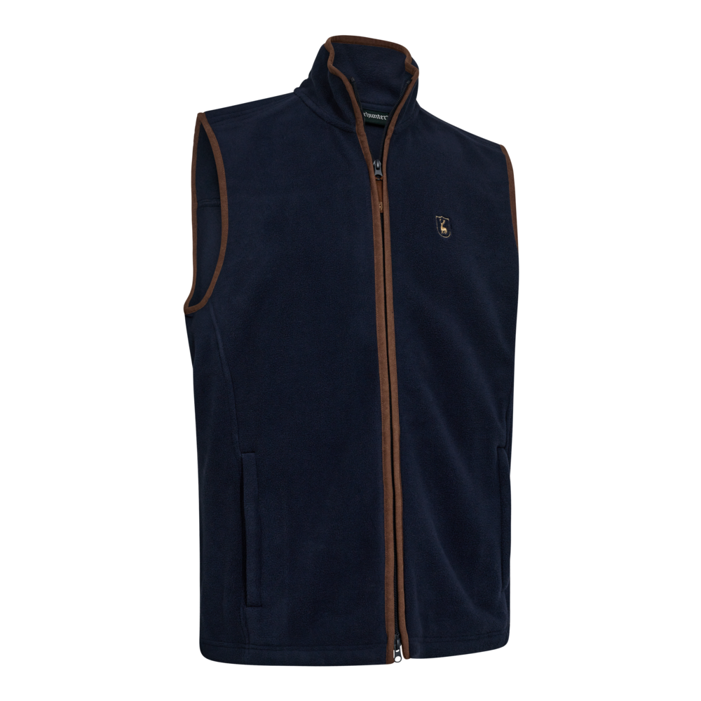 Deerhunter Cumbria Fleece vest - Dark Blue